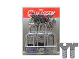 PADLOCK SECURITY KEY SET LONG EAR (MASTER KEY) - Obbo.SG