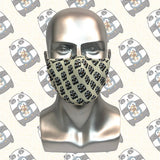 Reusable Kids Mask [ Panda ] with filter pocket