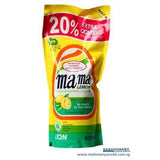 Mama Lemon Dishwashing Liquid Refill Pack 600ml