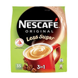 Nescafe 3 in 1 Coffee Original Less Sugar - Obbo.SG