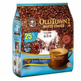 Old Town 3 in 1 Instant White Coffee Less Sugar - Obbo.SG