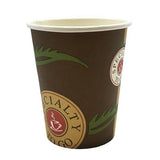 Disposable Paper Cup 8oz Pack of 50 - Obbo.SG