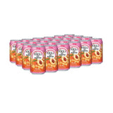 POKKA Ice Peach Tea Can Drink 300ml x 24 - Obbo.SG