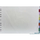 10 Part Colour Index A3 Landscape