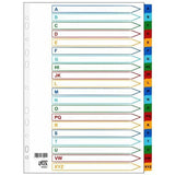 iFax Mylar Colour Divider 4AZ-P (A to Z)