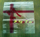 PE PRINTED ZIPLOCK BAG CLEAR (CUSTOMIZABLE) - Obbo.SG