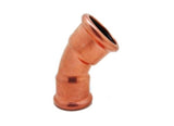 Copper press fit 45 deg elbow - PFNE4542
