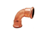 Copper press fit 90 deg elbow - PFNE9025 - Obbo.SG