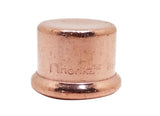 Copper press fit end cap - PFNEC35