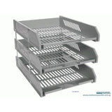 3 Tier Plastic Tray with Metal Risers A4 PX-303/21123