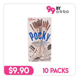 Glico Pocky Biscuit Sticks - Cookies & Cream - 10 Packs