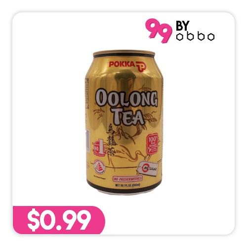 Pokka Oolong Tea Can - 300ml - Obbo.SG
