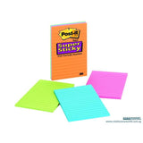 3M Post-it Notes Super Sticky Lined Marrakesh 4621-SSAN - Obbo.SG