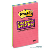 3M Post-it Notes Super Sticky Lined Rio De Janeiro 4621-SSAU