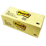 3M Post-it Notes Yellow 653CY