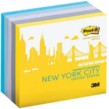3M Post-it Notes Super Sticky New York 654-5SSNY
