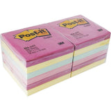 3M Post-it Notes Pack of 12 654-AST - Obbo.SG