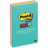 3M Post-it Notes Super Sticky Lined Miami 660-3SSMIA