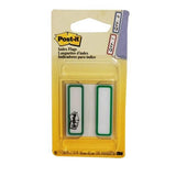 3M Post-it Index Flags Green 682-3