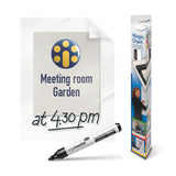 Legamaster Magic Chart Notes Clearboard Transparent Box of 25 7-159300