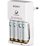 Sony 2-Pin Power-Charger Rechargeable Battery Set - Obbo.SG