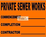 Private Sewer Works (CS024_ALU) - Obbo.SG