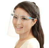 Face Shield with Spectacles - PVC Clear Visor - PVC Plastic Protective Shield