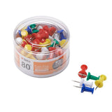 M&G Push Pins Tube of 80 ABS92606