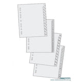 Suremark PP Index Divider SQ-7226 (A to Z)