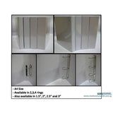 PVC 4 D Ring File with Lamination A4 3 Inch