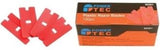 Plastic Razor Blades Pack 100 pieces