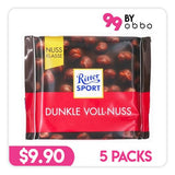 Ritter Sport Chocolate Dark Whole Hazelnuts - 5 Packs