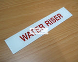 Water Riser (RN013_ACR) - Obbo.SG