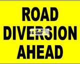 Road Diversion Ahead (CS020_ALU) - Obbo.SG