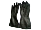 RUBBER GLOVES BLACK