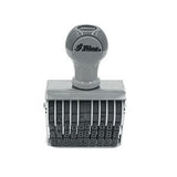 Shiny 10 Band Number Stamp with Alphabet 5mm N310A