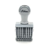 Shiny 8 Band Number Stamp 5mm N38