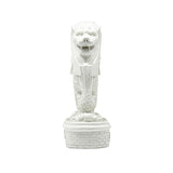 7 Merlion Statue (Marble White) - Obbo.SG