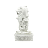 7 Merlion Statue (Marble White) - Obbo.SG