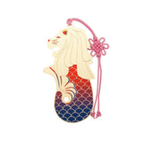 Colour Metal Bookmark - SG Merlion 3 - Obbo.SG