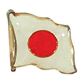 Collar Pin - Japan Flag - Obbo.SG