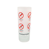 Frosted Shooter Glass - Fine Icons - Obbo.SG
