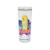 Clear Shooter Glass - SG Gold Merlion (Single)