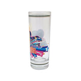 Clear Shooter Glass - SG Gold Merlion (Single) - Obbo.SG