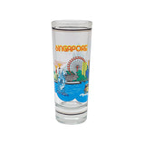 Clear Shooter Glass - Singapore River Cruise (Single)