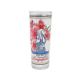 Clear Shooter Glass - Merlion/Vanda (Single)