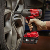 Milwaukee M18BIW12-402C Brushless M18 Compact 1/2 inch Impact Wrench 18V c/w 2 nos 4.0AH Batteries and Charger - Obbo.SG