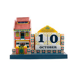 Peranakan House Polyresin Calendar-Yellow
