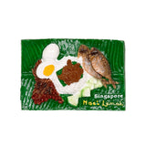 3D Polyresin Fridge Magnet (Nasi Lemak)