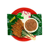 3D Polyresin Fridge Magnet (Satay)